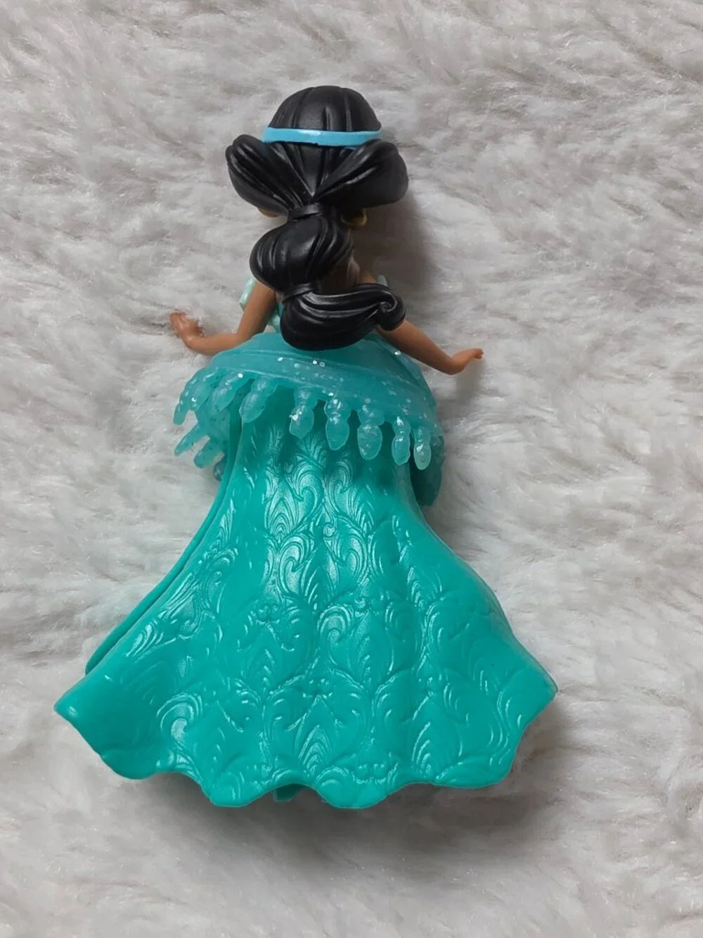 Disney Princess Jasmine Aladdin Royal Clips Mini Doll Rainbow Collection